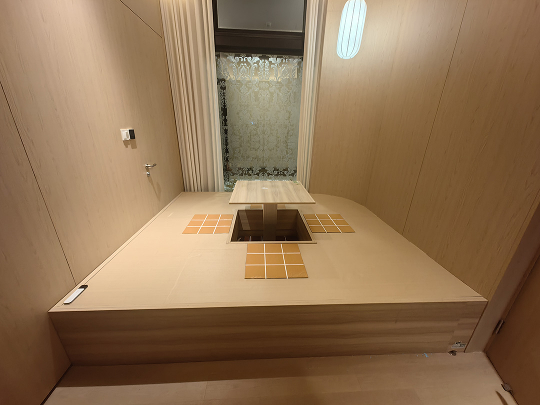 星河湾疗愈中兆康养茶座实景图